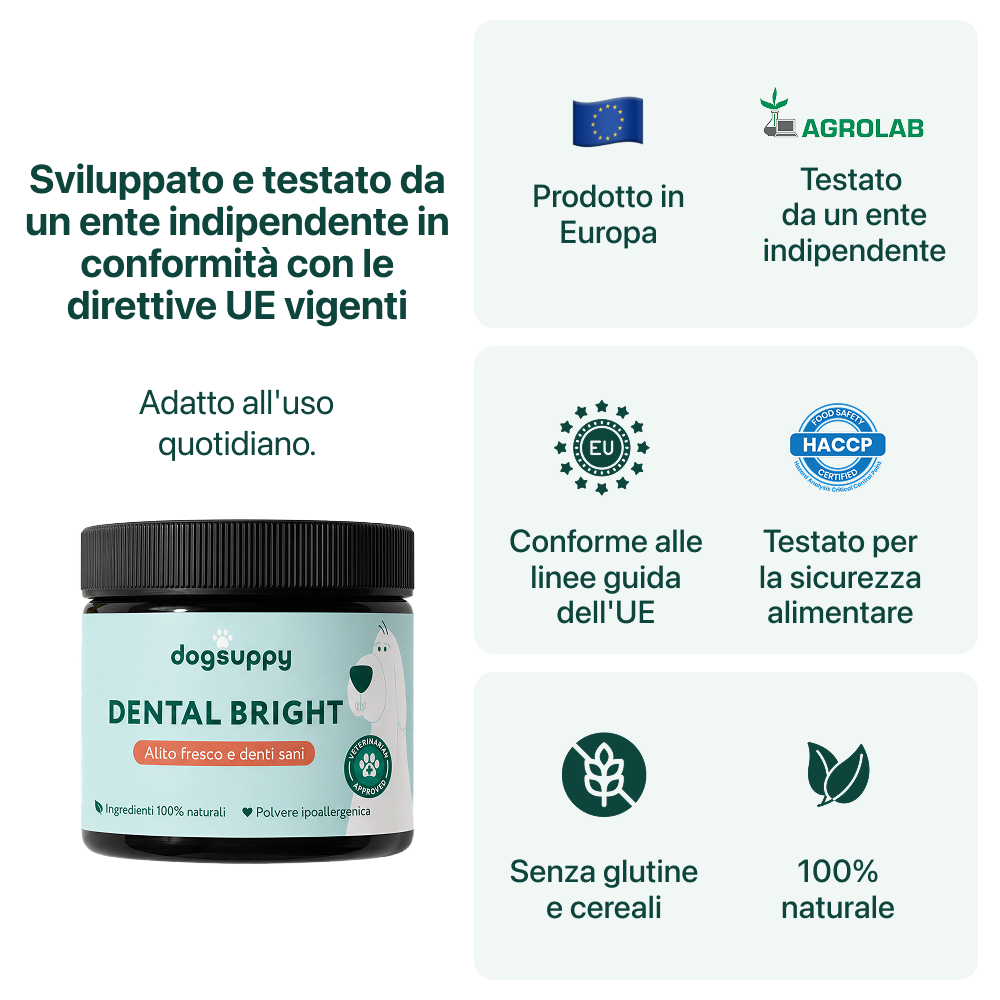 Dental Bright Offerta | Polvere 100% Naturale | 60 dosi